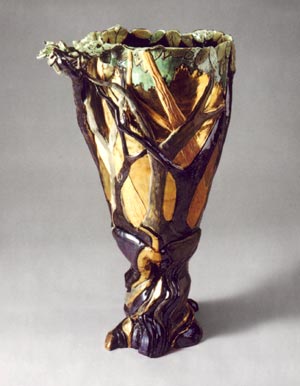 branched chalice vessel