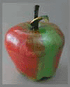 Braeburn apple sculpture