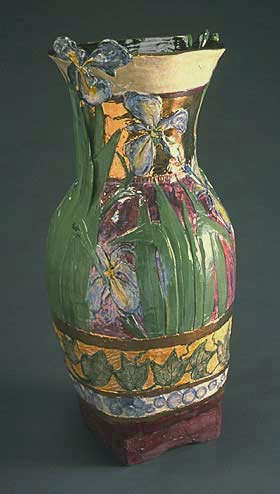 Irises sculpture